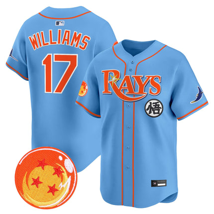 Men's Tampa Bay Rays x Dragon Ball Vapor Premier Limited Jersey - All Stitched
