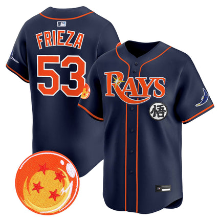Men's Tampa Bay Rays x Dragon Ball Vapor Premier Limited Jersey - All Stitched