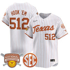 White Pinstripe / Hook 'Em 512 / S