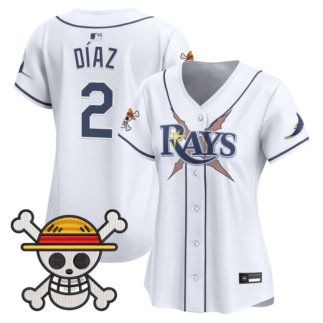 Women's Tampa Bay Rays x One Piece Vapor Premier Limited Jersey - Stitched