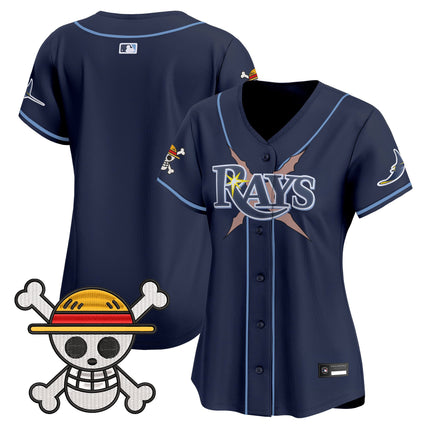 Women's Tampa Bay Rays x One Piece Vapor Premier Limited Jersey - Stitched