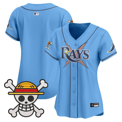 Women's Tampa Bay Rays x One Piece Vapor Premier Limited Jersey - Stitched