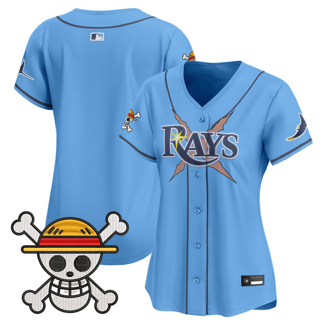 Women's Tampa Bay Rays x One Piece Vapor Premier Limited Jersey - Stitched