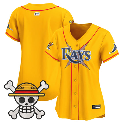 Women's Tampa Bay Rays x One Piece Vapor Premier Limited Jersey - Stitched