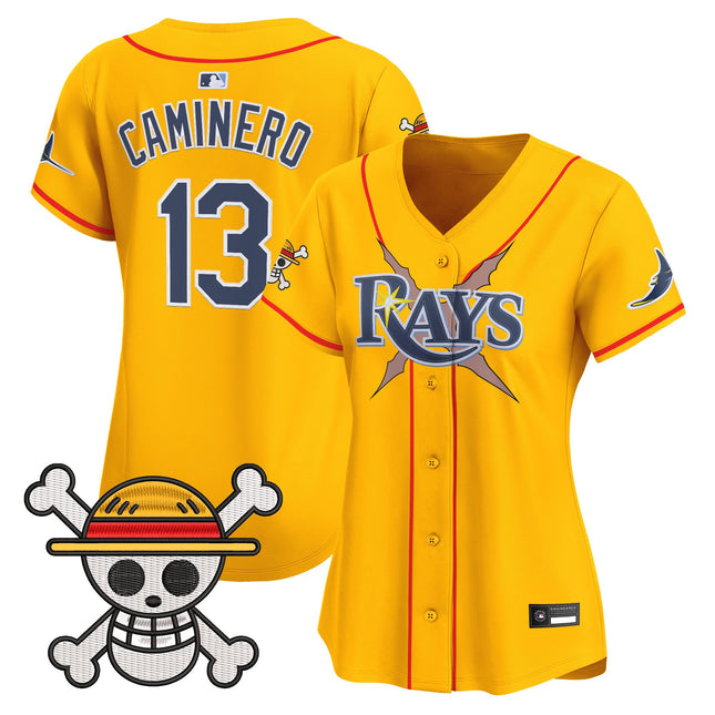Women's Tampa Bay Rays x One Piece Vapor Premier Limited Jersey - Stitched