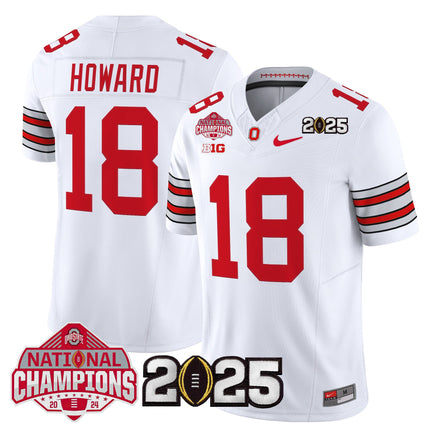 Men's Ohio State Buckeyes 2026 "Tunnel Vision" National Champions Patch Vapor Limited Jersey - All Stitched