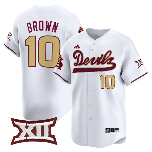 Men's size - Sun Devils Softball Vapor Premier Limited Jersey - All Stitched
