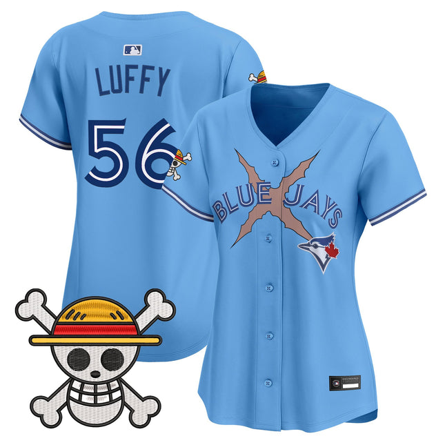 Women's Blue Jays x One Piece Vapor Premier Limited Jersey - Stitched