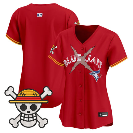 Women's Blue Jays x One Piece Vapor Premier Limited Jersey - Stitched