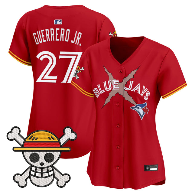 Women's Blue Jays x One Piece Vapor Premier Limited Jersey - Stitched