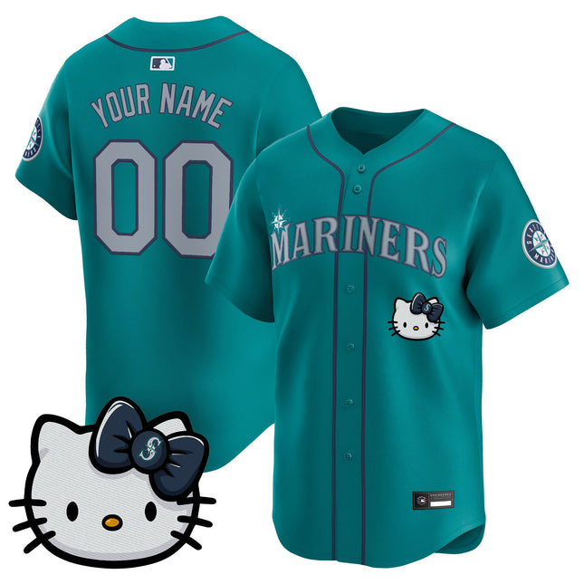 Seattle Mariners Hello Kitty Vapor Premier Limited Custom Jersey – All Stitched