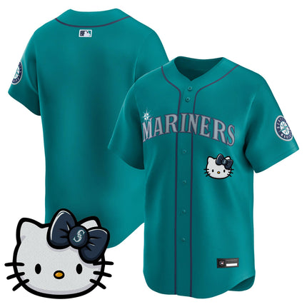 Unisex Seattle Mariners Hello Kitty Vapor Premier Limited Jersey – All Stitched