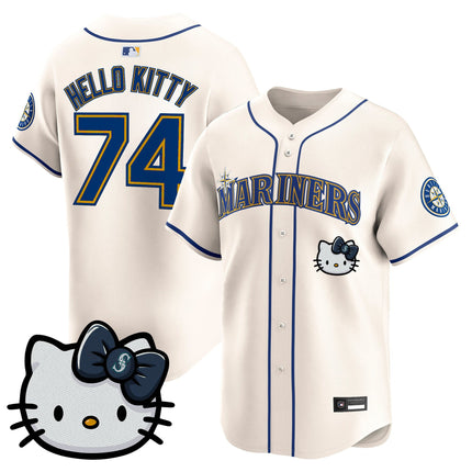 Unisex Seattle Mariners Hello Kitty Vapor Premier Limited Jersey – All Stitched