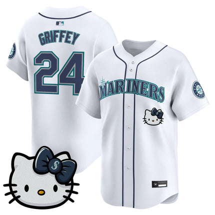 Unisex Seattle Mariners Hello Kitty Vapor Premier Limited Jersey – All Stitched