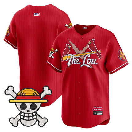 Men's St. Louis Cardinals x One Piece Vapor Premier Limited Jersey - Stitched
