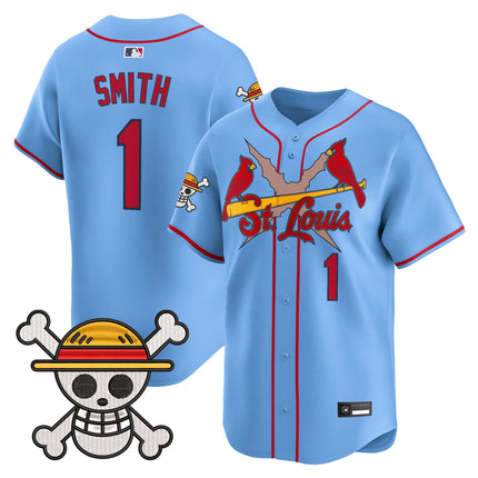 Men's St. Louis Cardinals x One Piece Vapor Premier Limited Jersey - Stitched