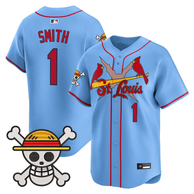 Men's St. Louis Cardinals x One Piece Vapor Premier Limited Jersey - Stitched