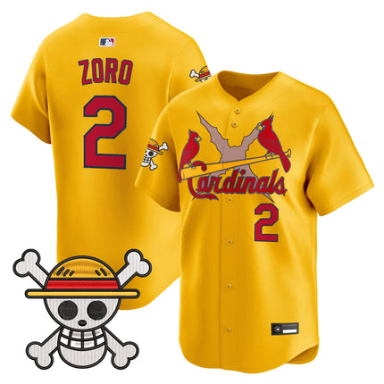 Men's St. Louis Cardinals x One Piece Vapor Premier Limited Jersey - Stitched