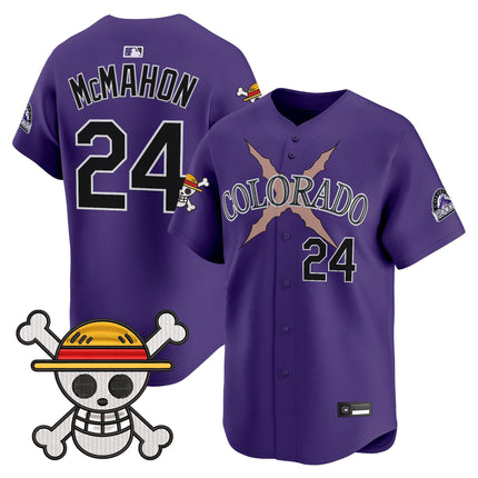 Men's Colorado Rockies x One Piece Vapor Premier Limited Jersey - Stitched