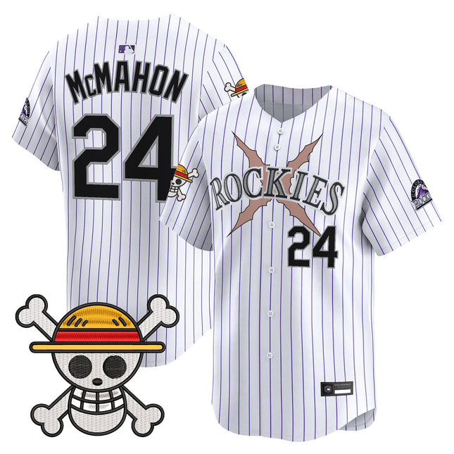 Men's Colorado Rockies x One Piece Vapor Premier Limited Jersey - Stitched