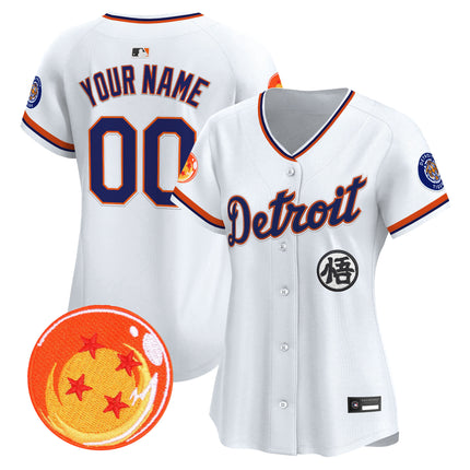 Detroit Tigers x Dragon Ball Vapor Premier Limited Custom Jersey - All Stitched