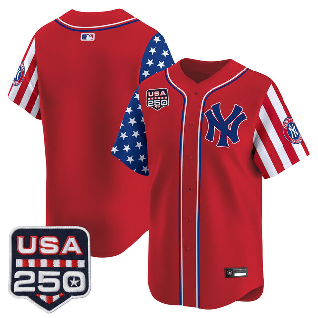 Men's Yankees "America250 Edition" Vapor Premier Limited Jersey V2 - All Stitched