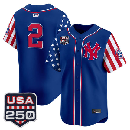 Men's Yankees "America250 Edition" Vapor Premier Limited Jersey V2 - All Stitched