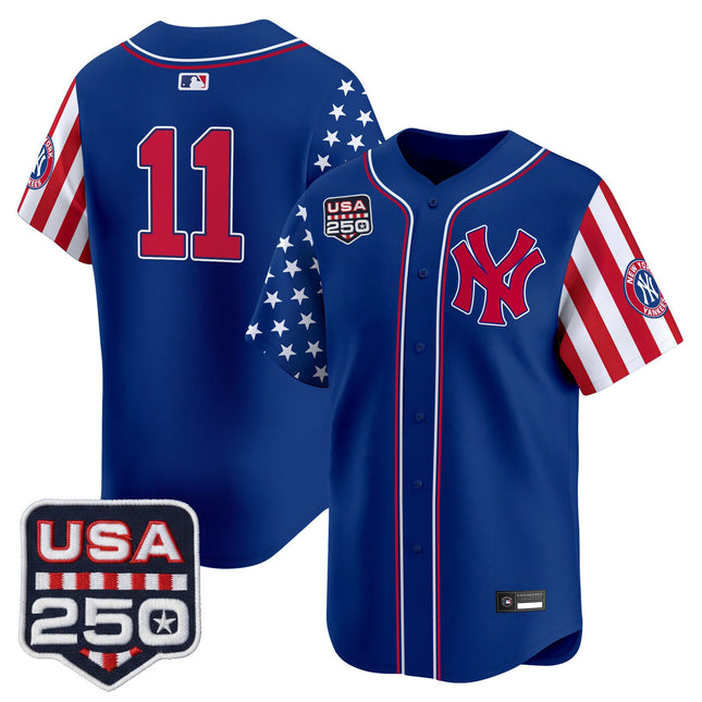 Men's Yankees "America250 Edition" Vapor Premier Limited Jersey V2 - All Stitched