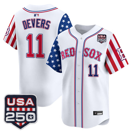 Men's Boston Red Sox "America 250 Edition" Vapor Premier Limited Jersey - All Stitched