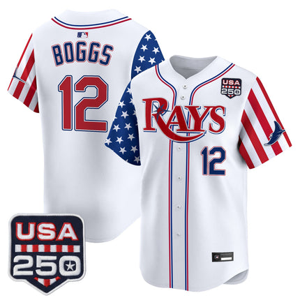 Men's Tampa Bay Rays "America 250 Edition" Vapor Premier Limited Jersey - All Stitched