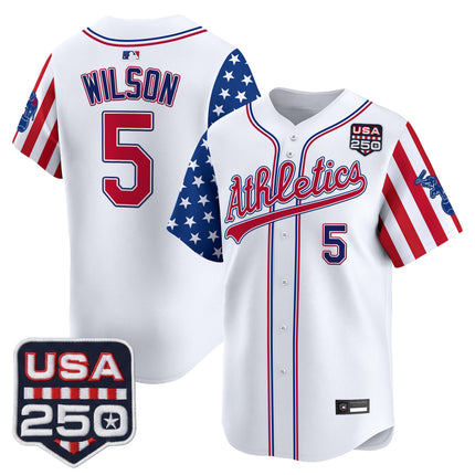 Men's Athletics "America 250 Edition" Vapor Premier Limited Jersey - All Stitched