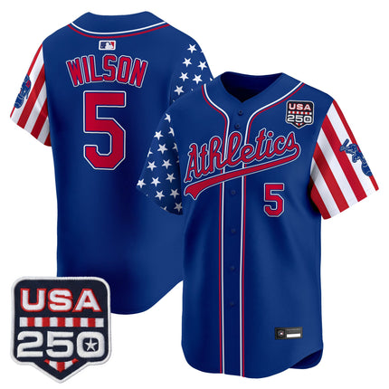 Men's Athletics "America 250 Edition" Vapor Premier Limited Jersey - All Stitched