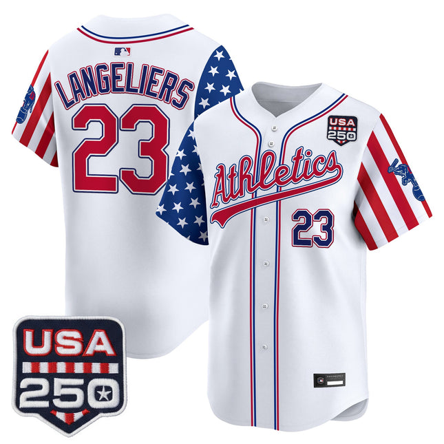 Men's Athletics "America 250 Edition" Vapor Premier Limited Jersey - All Stitched