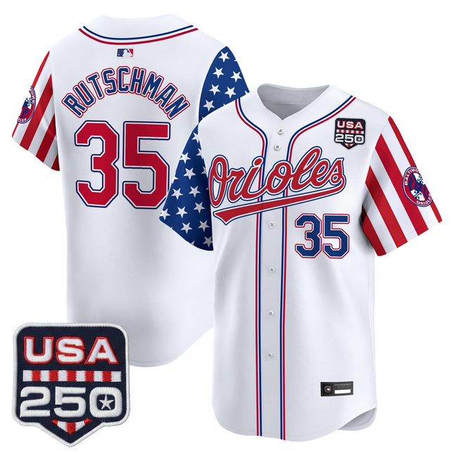 Men's Baltimore Orioles "America 250 Edition" Vapor Premier Limited Jersey - All Stitched