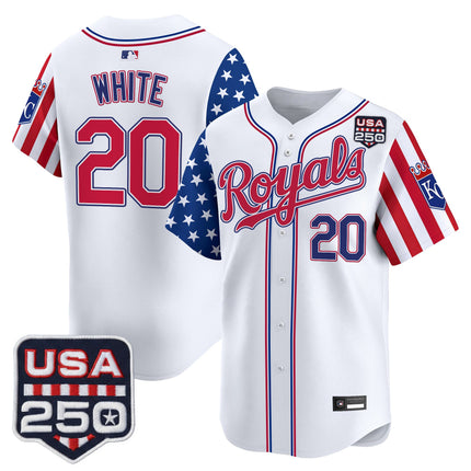 Men's Kansas City Royals "America 250 Edition" Vapor Premier Limited Jersey - All Stitched