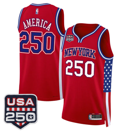 Men's New York Knicks "America 250 Edition" Swingman Jersey - All Stitched