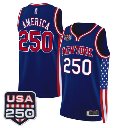 Men's New York Knicks "America 250 Edition" Swingman Jersey - All Stitched