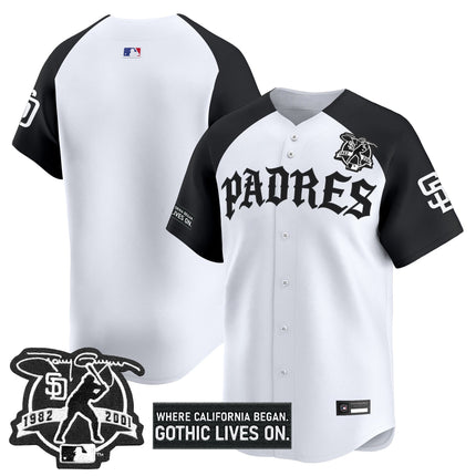 Men's San Diego Padres 'Old English Edition' Vapor Premier Limited Jersey - All Stitched