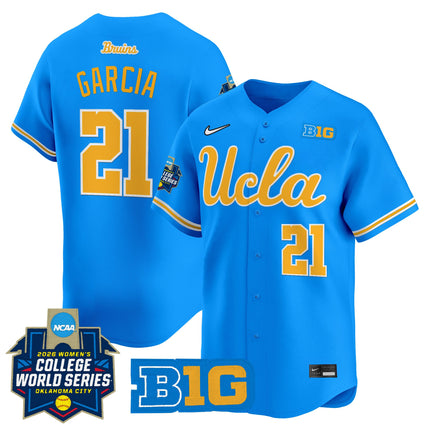 Men's Size - UCLA Bruins Softball 2026 World Series (WCWS) Vapor Premier Limited Jersey - All Stitched