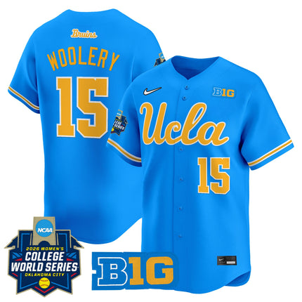 Men's Size - UCLA Bruins Softball 2026 World Series (WCWS) Vapor Premier Limited Jersey - All Stitched