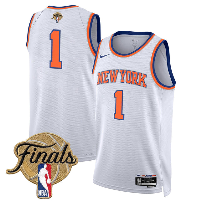 Men's New York Knicks 2026 Finals Swingman Jersey V2 - All Stitched