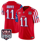 Red / A.J. Brown / S