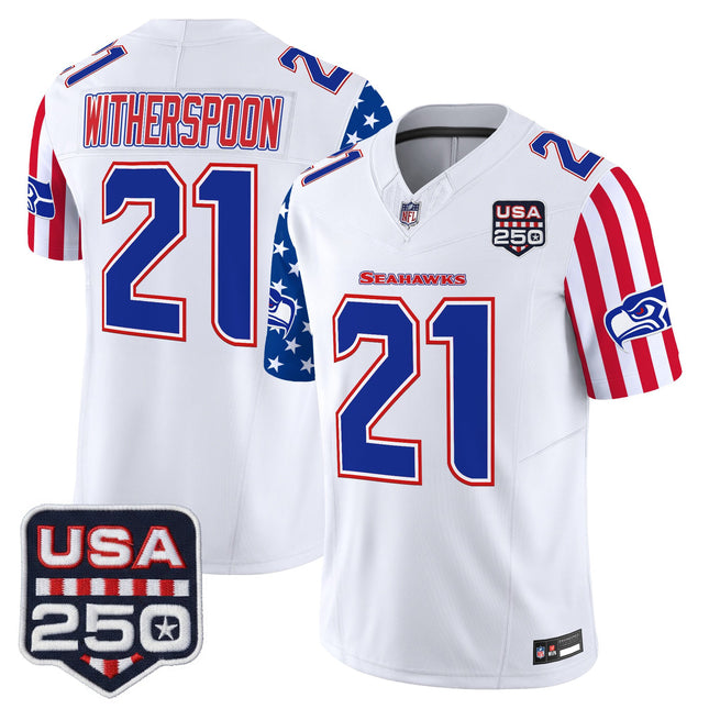 Men's Seattle Seahawks "America 250 Edition" Vapor Limited Jersey - All Stitched