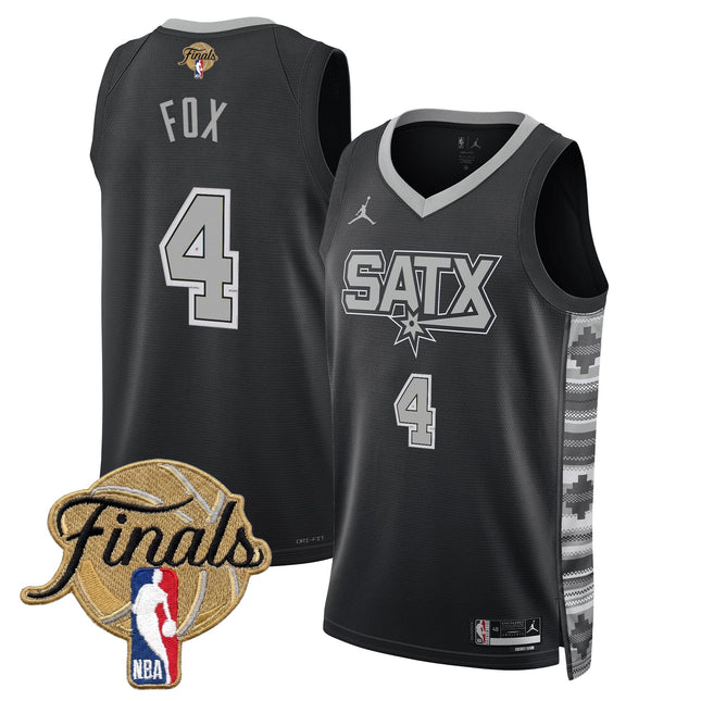 Men's San Antonio Spurs 2026 Finals Swingman Jersey - All Stitched