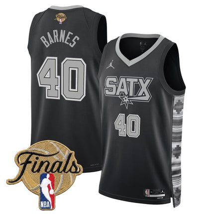 Men's San Antonio Spurs 2026 Finals Swingman Jersey - All Stitched