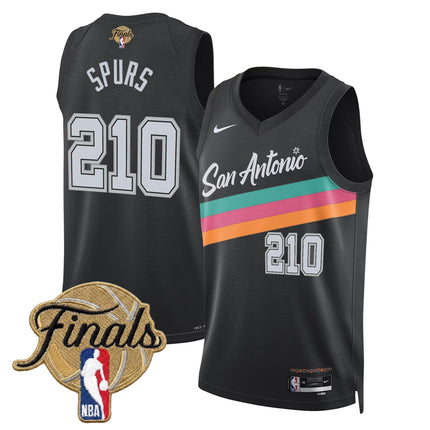 Men's San Antonio Spurs 2026 Finals Swingman Jersey - All Stitched