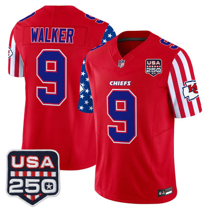 Men's Chiefs "America 250 Edition" Vapor Limited Jersey - All Stitched
