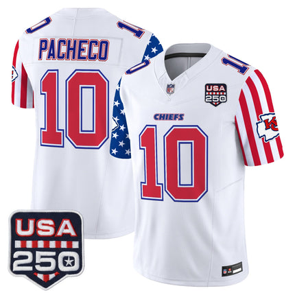 Men's Chiefs "America 250 Edition" Vapor Limited Jersey - All Stitched