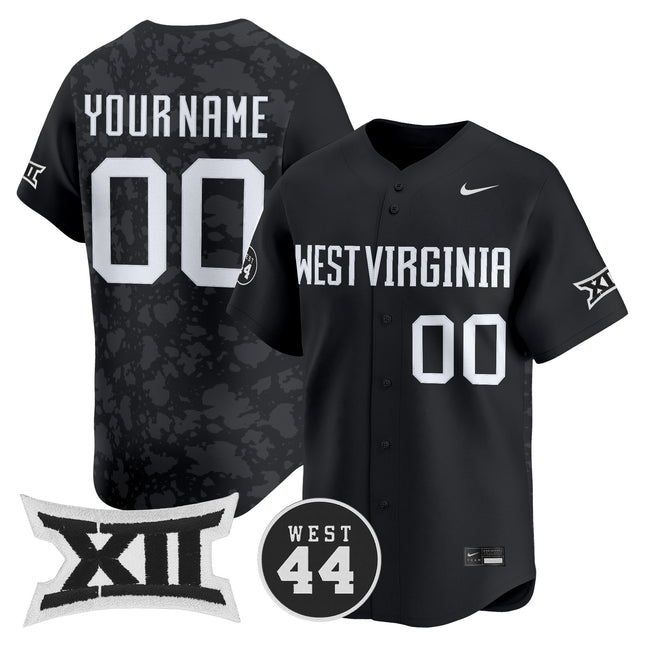 West Virginia Mountaineers 2026 Vapor Premier Limited Custom Jersey - All Stitched