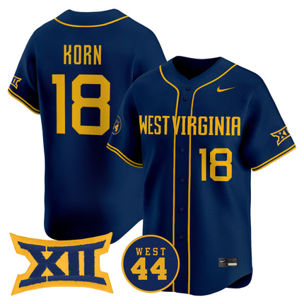 Men's West Virginia Mountaineers 2026 Vapor Premier Limited Jersey - All Stitched